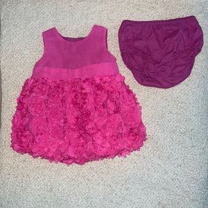 🆕 Fuchsia baby girl dress from the children’s place size 3/6 months